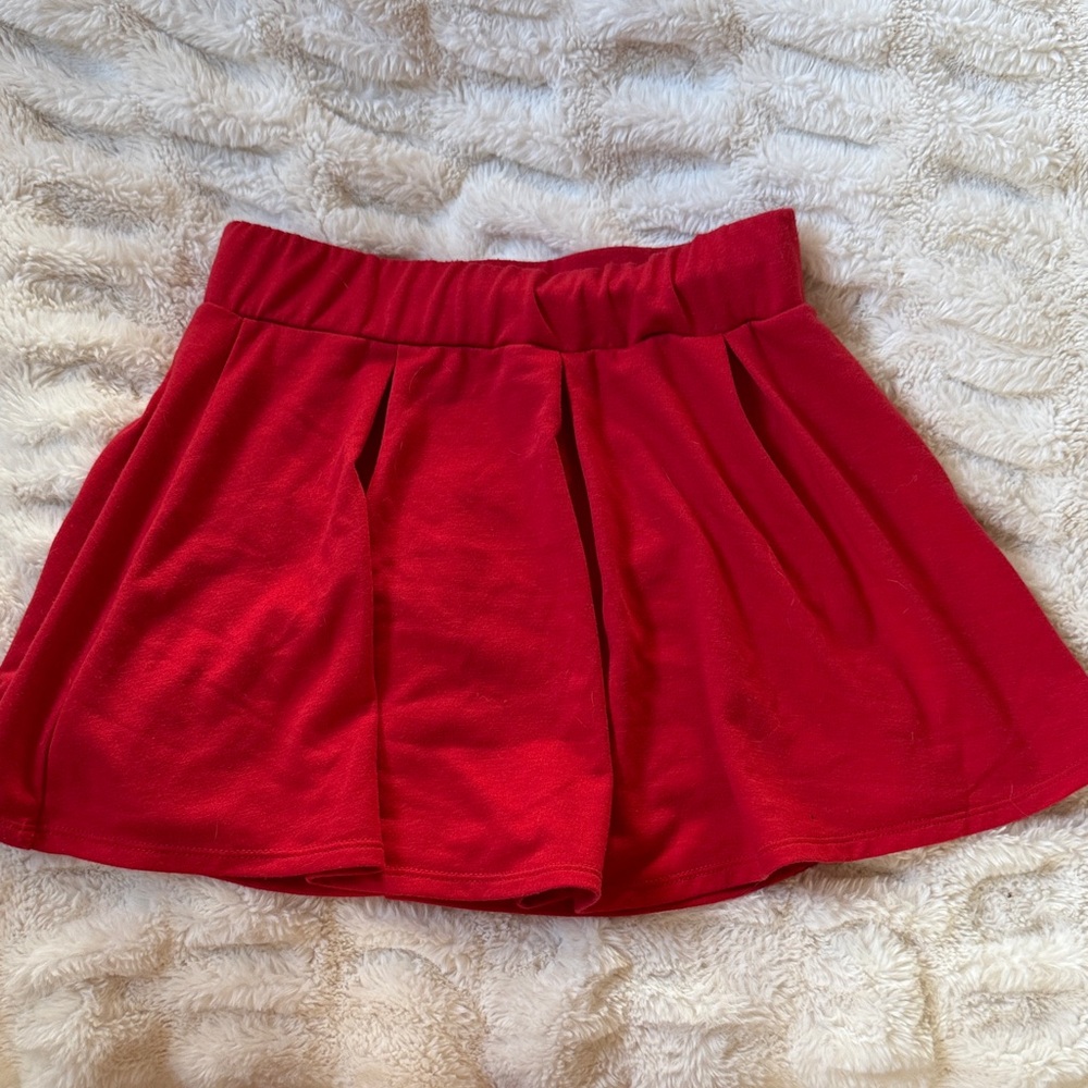 Red Women's Skirt